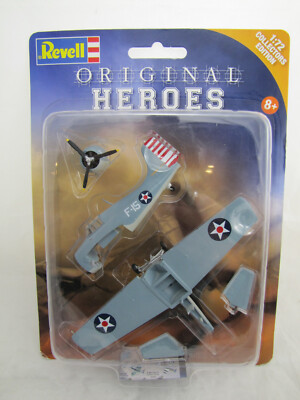 Revell Original Heroes 00408 Grumman F4F Wildcat Snap-Together - Neu 1:72