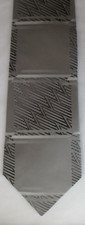 VESUVIO NAPOLI SILVER SILK TIE