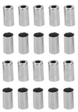 20x DERAILLEUR GEAR BRAKE CABLE HOUSING END CAP 4mm 5mm STOP FERRULE NIPPLE BIKE