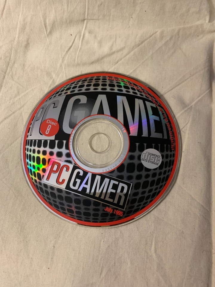 1995 PC Gamer Demo Disc July Disc 8 CDROM Vol 2 No 7 eBay