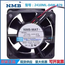 NMB 2410ML-04W-B79 6025 DC12V 0.58A 6CM 3-wire Cooling Fan