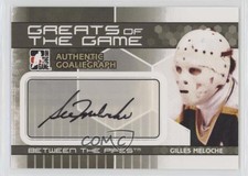 2009-10 ITG Between the Pipes GoalieGraphs Gilles Meloche #A-GM2 Auto 6ab