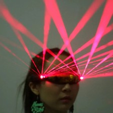 LED Light Laser Glasses Lighting Stage Show KTV DJ Nightclub Party Dancer Props