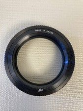 T T2 Mount Lens to Nikon Camera Body Metal Adapter NIF Made in Japan W/ Cap