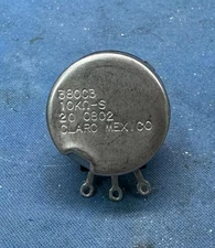 Clarostat 380C3 10K Potentiometer 10K Ohms 2W