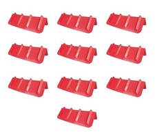 Mytee Products 10 Pack Red Corner Protector V Shaped Edge Guard 8" x 8" x 24...