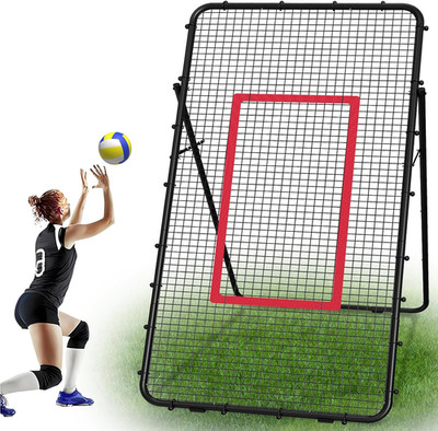 Adjustable Volleybal Net 7X4 Ft,Volleyball Training Equipment for Lacrosse, Base
