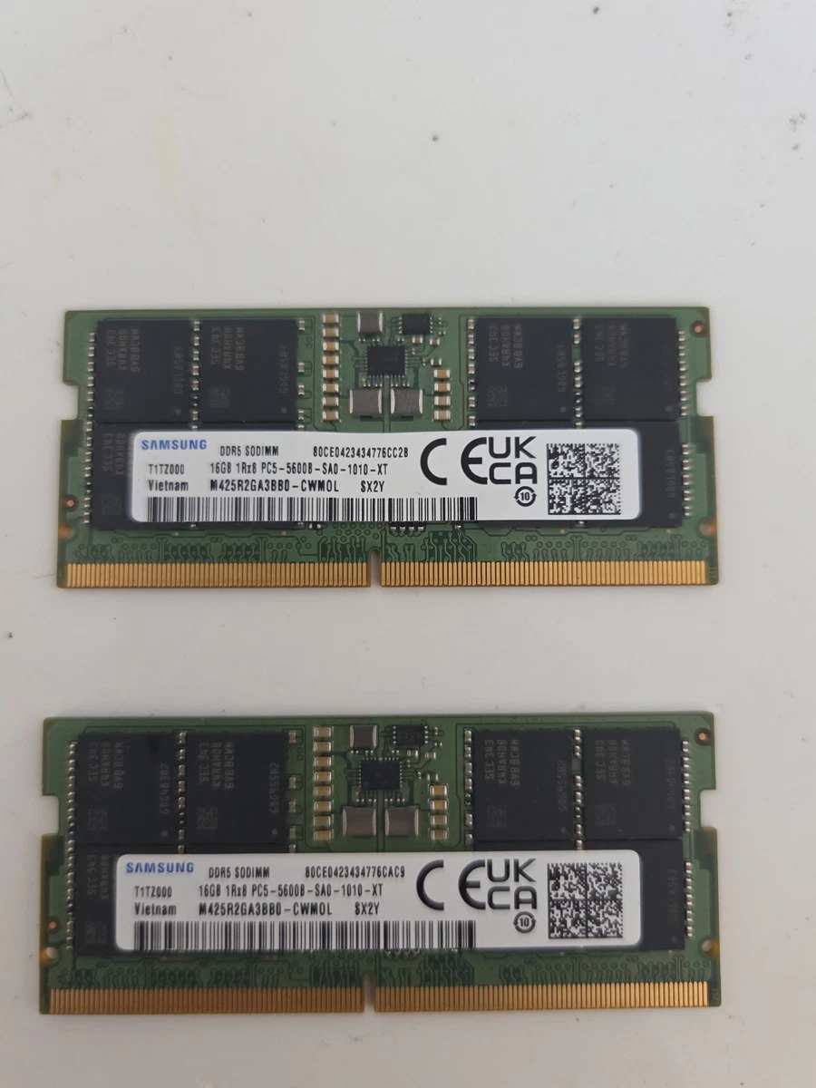 動作確認済み SAMSUNG 32GB（16GB x 2）/#2F5mem 動作確認済み SAMSUNG 32GB（16GB x 2）/#2F5mem 動作確認済み SAMSUNG
