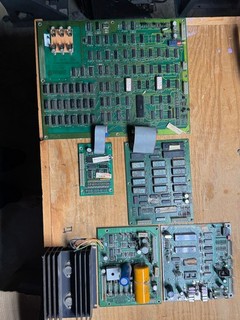 Williams Robotron 2084 board set ***Not Working***