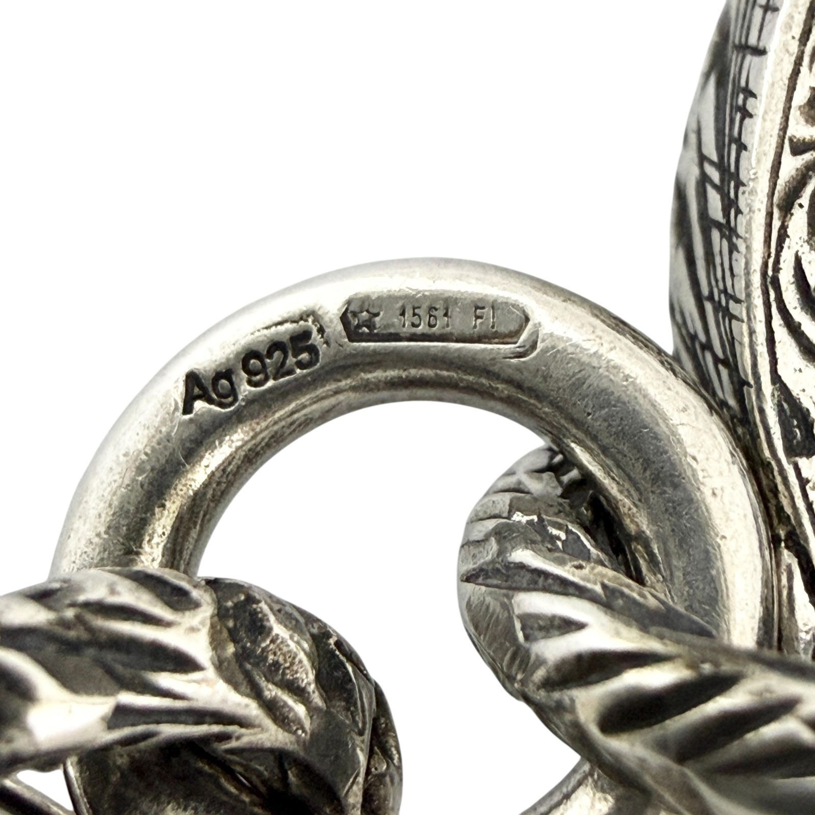 Authentic GUCCI Interlocking G Double Arabesque  … - image 18