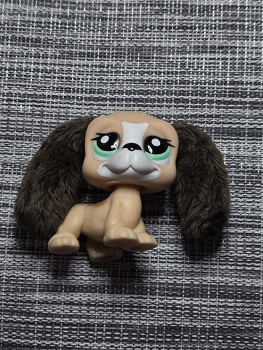 Figurine Littlest Pet Shop Chien Basset Hound #2413 - Occasion, Marque Hasbro