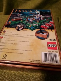 LEGO Games: Waldurk Forest (3858) Lego Buildable Castle  Dice Game W Box, Book