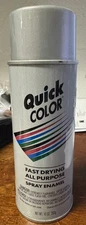 Rust-Oleum Quick Color 10 Oz Silver Gloss Finish Economy Aerosol Paint