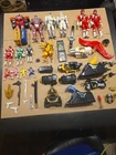 Vintage Lot of Mighty Morphin Power Rangers and Accessories