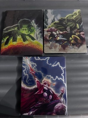 Hulk VS, Planet Hulk und Thor   Lionsgate Steelbook Limited Edition Blu ray  NEU