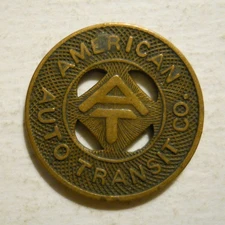 American Auto Transit (Saint Paul, Minnesota) transit token - MN760H