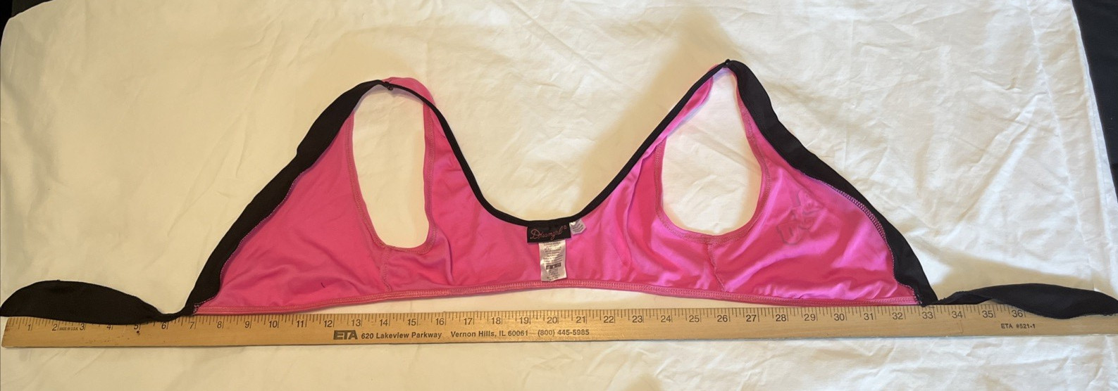 Dreamgirl BJU Sexy Cheerleader Outfit Skirt & Top Pink & Black One Size