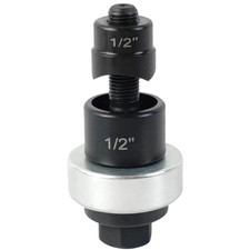 Manual Knockout Punch Kit, Heavy Duty Metal Sheet Knock Out Box Hole Cutter Cond