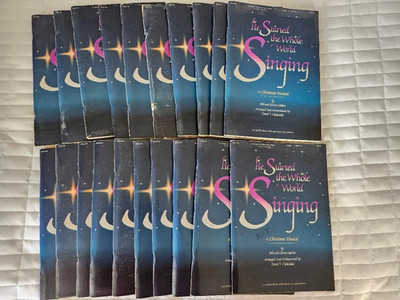 He Started The Whole World Singing, A Christmas Musical 1982 (20 copies)