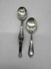 Lot Of 2 Unbranded 925 Silver Spoons 39g (Bent Condition)
