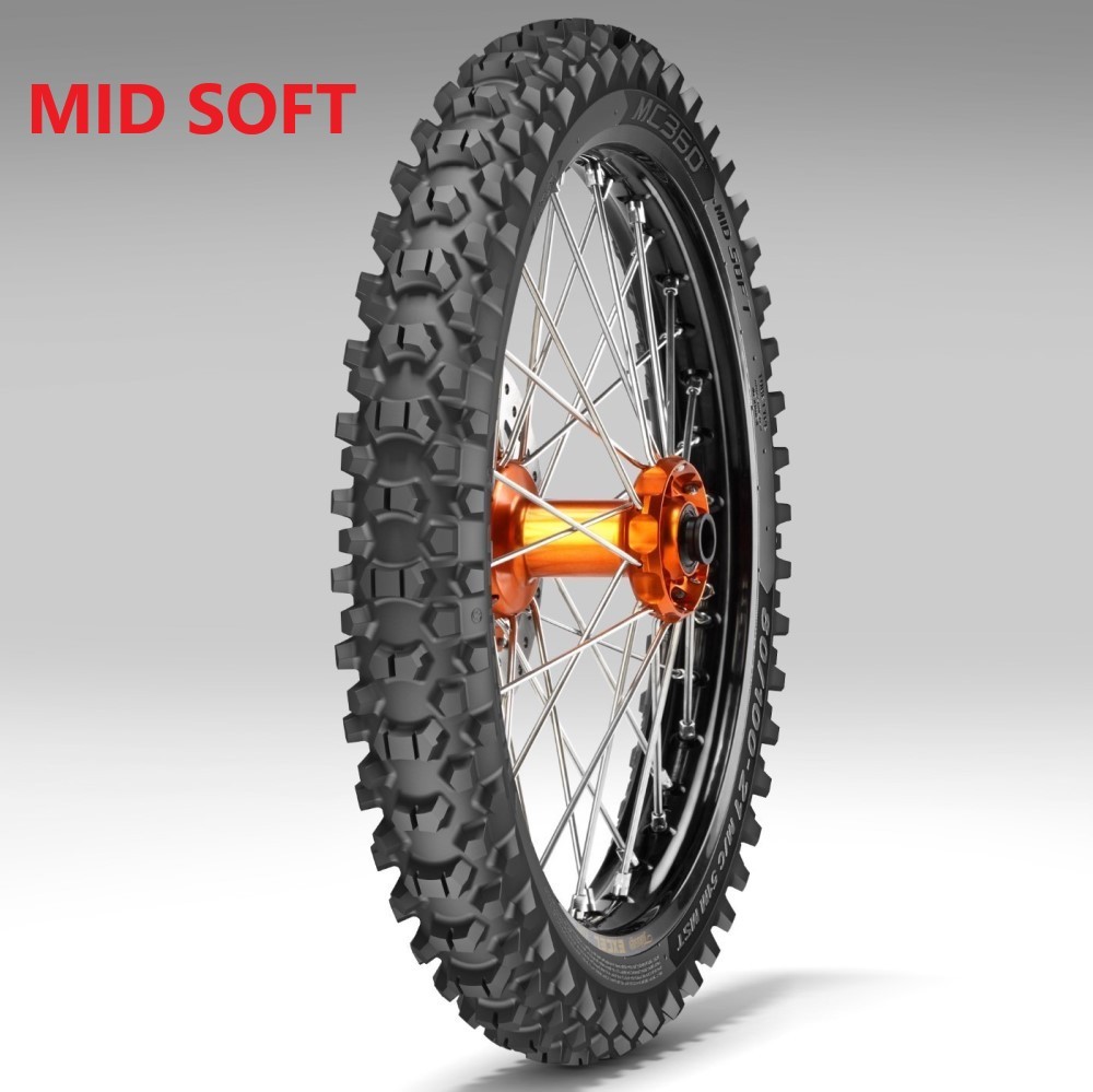 Road Legal MX Tyre Metzeler MC360 Mid Soft 90/90 -21 54M Front KTM