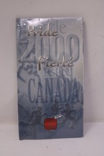 2000 Pride 25 Cents Canada Special Edition Coloured Coin Sealed