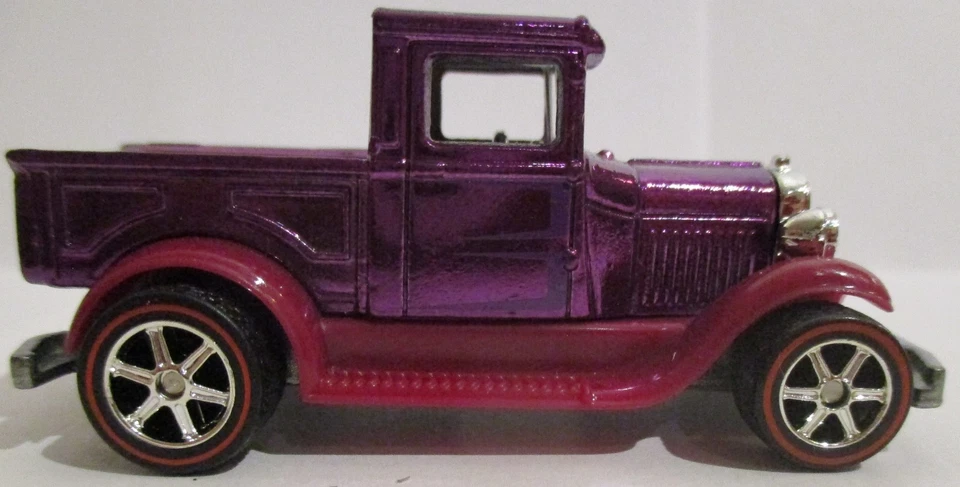 Camioneta Ford Hot Wheels Classics 1929 púrpura suelta escala 1/64 Foto 4 de 4