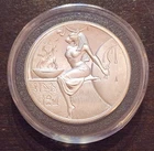 2 oz. .999 Silver Round - Egyptian Gods Series - Sekhmet - 6th Release in Series