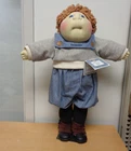 NOS Cabbage Patch Doll Harley COLLECTORS CLUB EXCLUSIVE with stand