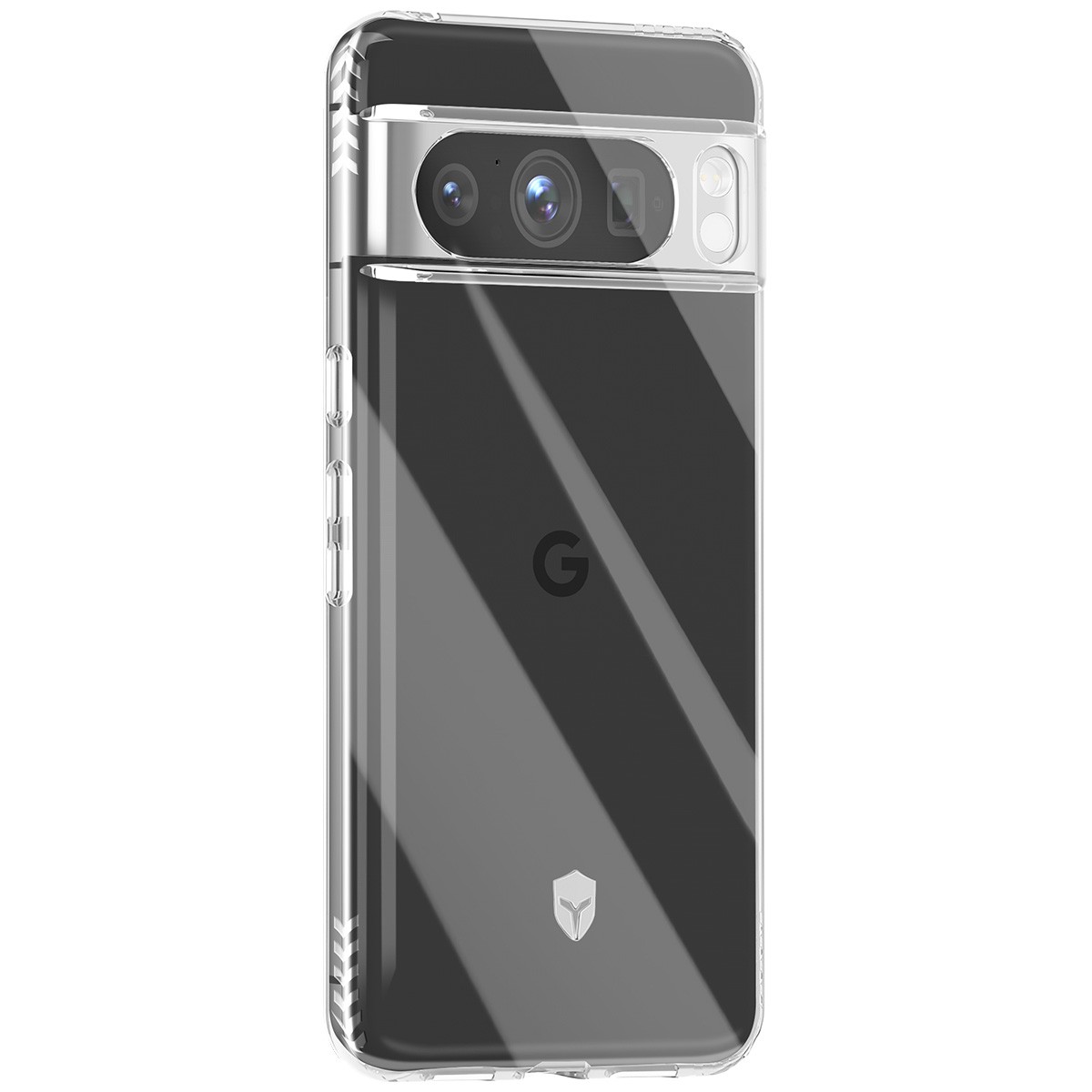Force Case Pulse coque de protection haut de gamme transparente pour Google Pixel 8 Pro
