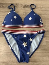 stars and stripes Bikini Set 2 Piece size small