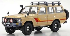 Kyosho Original 1/18 TOYOTA Land Cruiser 60 Beige with optional parts