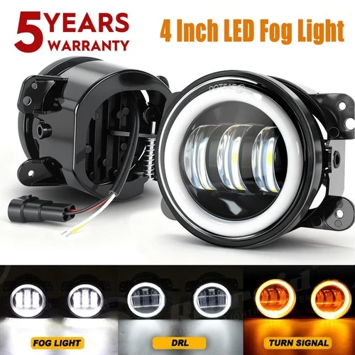 For 2005-2011 Tacoma 2007-2013 Tundra LED FOG Lights Front Bumper Driving Lamps