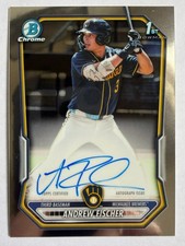 2026 Bowman Baseball Andrew Fischer CPA-AF Chrome Prospects Base Auto