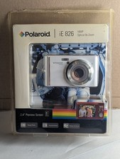 Polaroid iE 826 18MP Digital Camera White 8x Optical Zoom 2.4" Screen New 2015