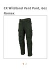 Coaxsher FC200 CX Vent Fire Pants, Forest Green, 2XL  NWT — photo 1