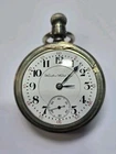 Antique Hamilton Pocket Watch 17 Jewels S/N 490081 Ca.1903 For Parts Silver