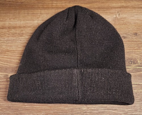 Vintage Style Oakley Brimless Beanie Skull Cap Black Green Double Logo - Bild 4 von 5