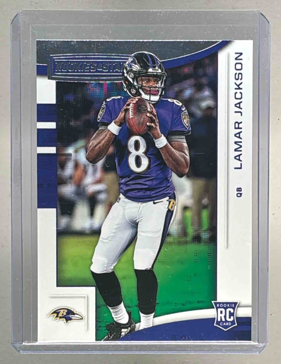 Lamar Jackson 2018 Panini Rookies & Stars #112 Rookie RC