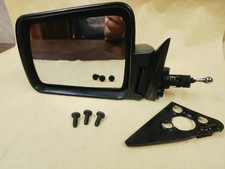 84-96 Oem Jeep Cherokee Xj Comanche Mj Driver Lh Side View Mirror Black Manual 84-96 Oem Jeep Cherokee Xj Comanche Mj Driver Lh Side View Mirror Black Manual