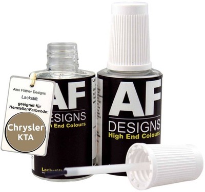 Lackstift für Chrysler KTA Mocha Latte schnelltrocknend 2x20ml Autolack
