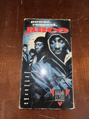 Juice 1992 VHS 2Pac Tupac Shakur Omar Epps Hip-Hop Classic NYC Gangs Rapper