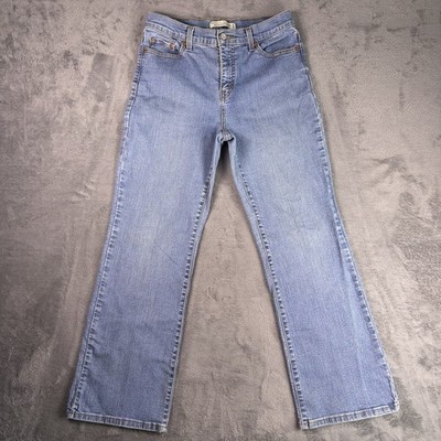 Levi's 512 Bootcut Jeans Women's 10 Short Blue Denim Perfectly Slimming Y2K