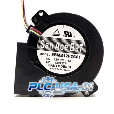 1PCS New   9BMB12P2G01 4-pin 12V 1.8A 9733 9CM Centrifugal Turbo Cooling Fan *le