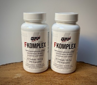 GFF GetFit F-Komplex 90 Kapseln Nahrungsergänzungsmittel L-Carnitin Gewichtsredu