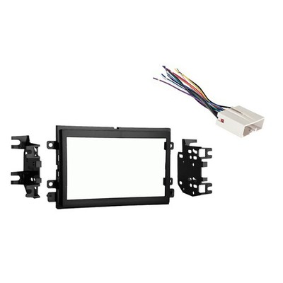 Fits Ford Focus 2005-2007 Double DIN Stereo Harness Radio Install Dash Kit