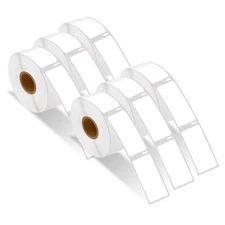 6Rolls 1''x2-1/8'' Small Multipurpose 500 Labels 30336 For Dymo Labelwriter 450