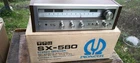 Vintage Pioneer– SX-580 Stereo Receiver In Original Box for parts or repair
