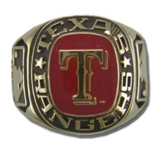 Texas Rangers Classic Goldplated MLB Ring