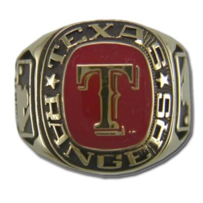 Texas Rangers Classic Goldplated MLB Ring | eBay